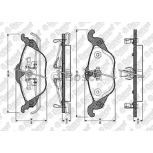 Bosch Ön Fren Balatası Astra G Zafira A 98>10 (1605034) -0986424456