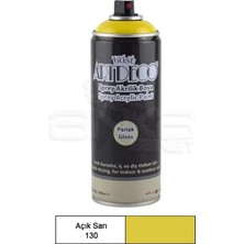 Artdeco Akrilik Sprey Boya 400ML 130 Açık Sarı