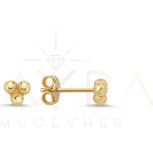 Kayra Mücevher Top Top Altın Çocuk Küpesi ÇK80