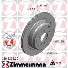 Zimmermann Fren Dıskı Arka Range Rover 3 Vogue L322 02 12