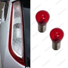 Gözpar Oto Fardoktoru Ford Focus Hatchback Arka Stop Kırmızı Ampul PR21 5W 2 Adet
