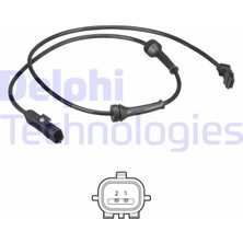 Delphi ABS SENSÖRÜ ARKA GRAND SCENIC 2 2004 MEGANE 2 2002 SCENIC 2 2003  8200416683