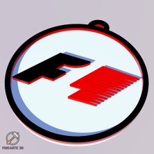 Noctabir Formül 1 1994-2017 Anahtarlık