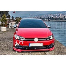 S57 Garaj Volkswagen Polo 2018 Üzeri Ön Tampon Eki Fiberglass Boyasız