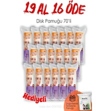 Lux 19 Al 16 Öde Disk Makyaj Pamuğu 70'li ve Rosıe