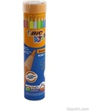 Bic Kids Evolution Metal Tüpte Kuru Boya Kalemi 12+1 Çok Renkli Renk Seçenekleri