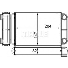 Mahle Kalorifer Radyatörü Opel Astra J Astra J Gtc 10 Astra K-Zafira Tourer C 15 Almla