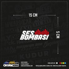 Ses Bombası Sticker - Hologram
