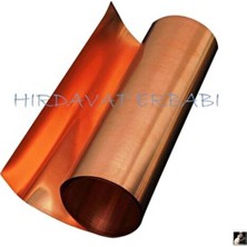 Hırdavat Erbabı Bakır Levha 0,05 X250X250 Bakır Levha Kalınlık 0,05 En Boy 25 Er Santimdir