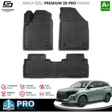 Drs Tuning S-Dizayn Dfsk E5 Benzinli 3D Pro Havuzlu Paspas 2024 Üzeri A+ Kalite