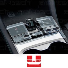 OROEL OTOMOTİV Byd Seal U Dm-I Uyumlu Vites Etrafı Piano Black Tpu Koruyucu 8 Li Set