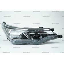 Maher Far Corolla 2017 Sonrası Ledli Krom Kaşla Beraber Sağ (Oem NO:8113002L50)