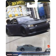Hot Wheels Premium Fast & Furious 2020 Dodge Charger Hellcat 1:64 Metal Diecast Model Araba
