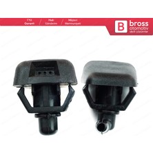 Gözpar Oto Fiat Palio Için 2 Adet Ön Cam Silecek Su Fıskiyesi N11.5691