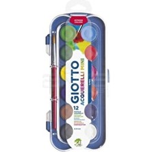 Giotto Sulu Boya Acquarell Blocks 23 Mm 12 Renk 352300