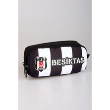 Dekomus Cep Defteri Hediyeli" Yeni Sezon Lisanslı Beşiktaş Çubuklu Kalem Çantası