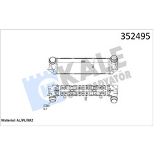 Kale Turbo Radyatoru Bmw N53 N20 F10 F11
