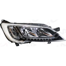 GVA Far Sağ Fıat Ducato 14 Peugeot Boxer 14 Cıtroen Jumper 14 El.mot.ledli Krom
