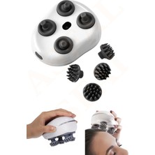 Empressco Şarjlı 3 Modlu Taşınabilir Masaj Aleti, Baş ve Tüm Vücut Için Rahatlatıcı Kullanım