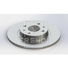 Frendi Frendı 33080 - On Fren Dıskı Tempra-Tıpo-Marea-Brava-Bravo 96 Alfa Romeo 145-146 Lancıa Delta-Ypsılon 257×12X4DL