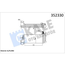 Kale Turbo Radtyatoru C Max Iı Focus Iıı Transıt Connect Tourneo Connect 1.5tdcı 11 336X157X62