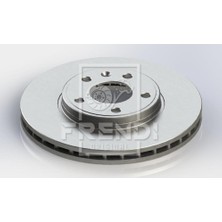 Frendi Ön Fren Diski Renault Trafıc 01 Opel Vıvaro 01 Nıssan Prımastar 01 1.9dci 2.5dci 305X28X 5 Bijon