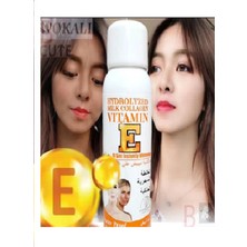 Wokali Collagen E Vitamini Içerikli Doğal Süt Özlü Yüz Vücut Beyazlatıcı Sprey Krem Suya Dayanıklı 180 ml