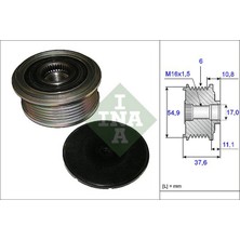 Ina Alternator Kasnagi Mercedes W176 W246 C117 X156 . Renault Clio Modus . Infiniti Q30 Almla
