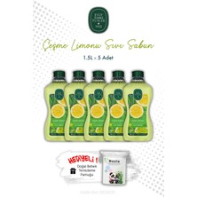 Çeşme Limonu X5 1.5l Sıvı Sabun Eyüp Sabri Tuncer ve Rosıe