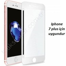 Powerfox Iphone 7 Plus Curve Tempered Glass Full Siyah Cam Ekran Koruyucu