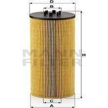 Bosch HU12140X Yag Filtresi M-Benz Travego O 580 99- / Setra S416 S417 03 0000687101 (WC412792)