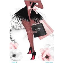 E Hobici Diamond Pirinç Dekopaj Kağıdı - WM-003