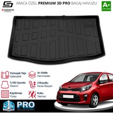 Drs Tuning S-Dizayn Kia Picanto 3D Pro Bagaj Havuzu 2017 Üzeri A+ Kalite