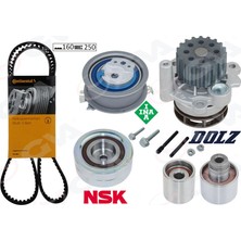 GVA Devirdaimli Triger Seti 160X250 Crafter-T6-A3-Jetta-Caddy-Polo-Passat 1.6-2.0 Tdı Cayb/c/d-Caab/c-Ckub-Cffb-Cfwa-Caga