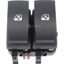 Gözpar Oto Renault Megane 2 Sol Cam Açma Düğmesi Anahtarı Kahverengi Soket