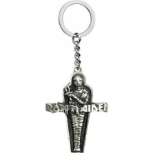 Iron Maiden Mumya Figürlü Metal Anahtarlık – Rock & Metal Tarzı Aksesuar