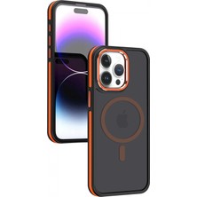MiraLive Joko iPhone 15 Pro Max Winner Magsafe Kapak - Turuncu (K95)