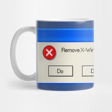 Teknotrust Mavi Windows Hata Temalı Kupa Bardak, Günlük Kullanım Için Şık ve Eğlenceli Tasarım