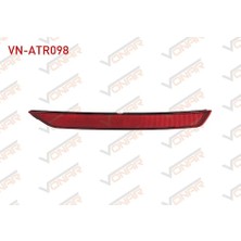 Belirtilmemiş Arka Tampon Reflektörü R Seat Leon 2006-2013-9104163 Uyumlu
