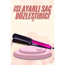 Değirmen Grup Saç Düzleştirici Seramik Kaplama Yüksek Isı Ayarlı Profesyonel 4 Kademeli 220 Decere