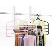 Remstdrk Multiplex Elbise Askısı Çok Katlı 1 Adet 42X37 Royaleks-Brns 20894