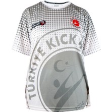 Dragondo KF2024 Kick Boks Tişörtü Beyaz Kick Boxing Tshirt