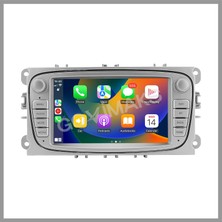 Govimaks FORD CONNECT-MONDEO-FOCUS UYUMLU OVAL GRİ 4 GB RAM 64 GB HAFIZA ANDROID MULTIMEDIA TEYP