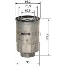 Bosch Mitsubishi L200 2011- Mazot Filtresi Marka