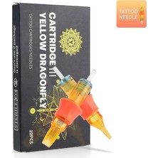 Empressco 20 Adet R1 Uyumlu Kalıcı Makyaj ve Dövme Iğnesi, Renkli ve Güçlü Performans