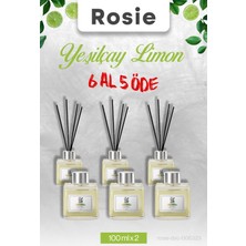 Yeşilçay Limon 6 Al 5 Öde, Rosie Çubuklu Oda Kokusu 100 ml