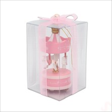 Süsle Bebek ve Parti Kutulu Mini Atlı Karınca, 8,5cm x 3,5cm - Pembe