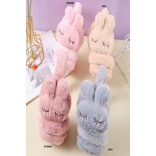 Mojo Bebek Mojo Kız Çocuk Tavşan Model Peluş Kulaklık 19124 Bej