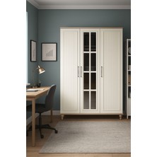 Nefes Mdf 3 Kapaklı Genç Odası Dolabı – Fonksiyonel ve Dayanıklı