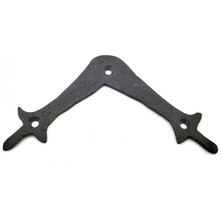 Eco Port Antika Tarz Dekoratif Pirinç Zambak Gönye - Üst, 107X107 Mm, Oksit